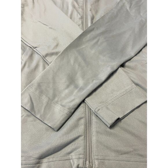 Gymshark Women’s Full Zip Long Sleeve – XL Sage Green Lightweight Training Top - Picture 10 of 10